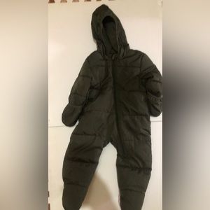One piece Old Navy baby winter coat